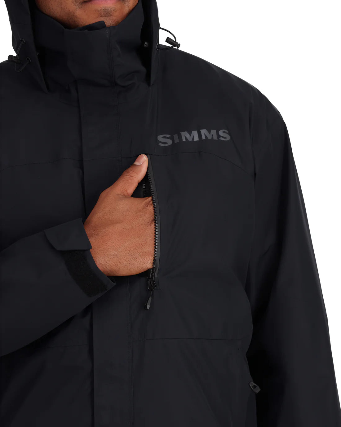 Simms Men's Challenger Fishing Jacket - Black