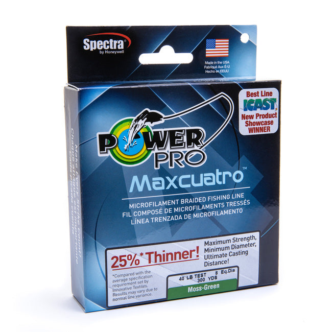 Power Pro Maxcuarto Braid - 300 YD.