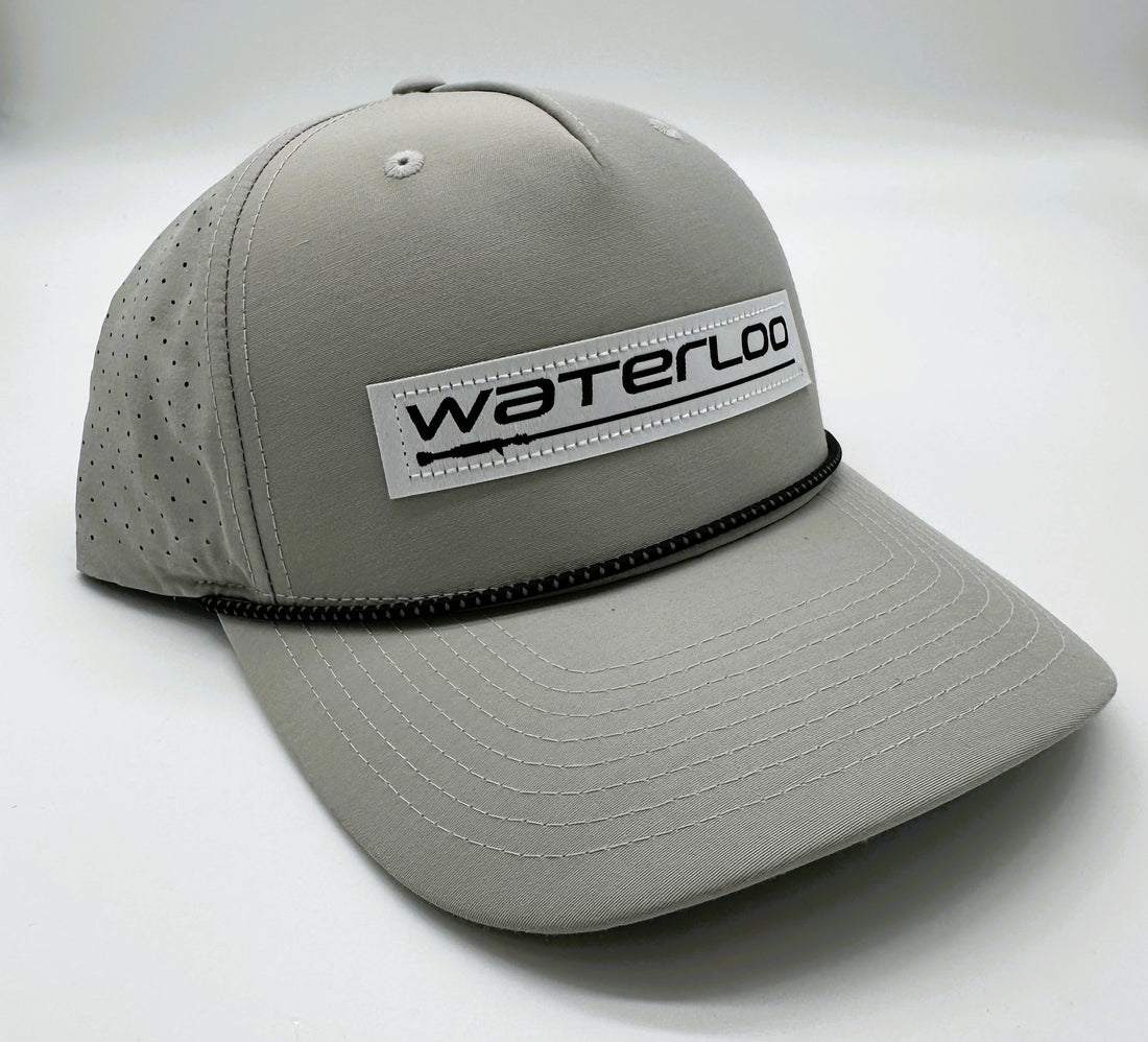 Waterloo Silver Performance Rope Cap - Performance Logo