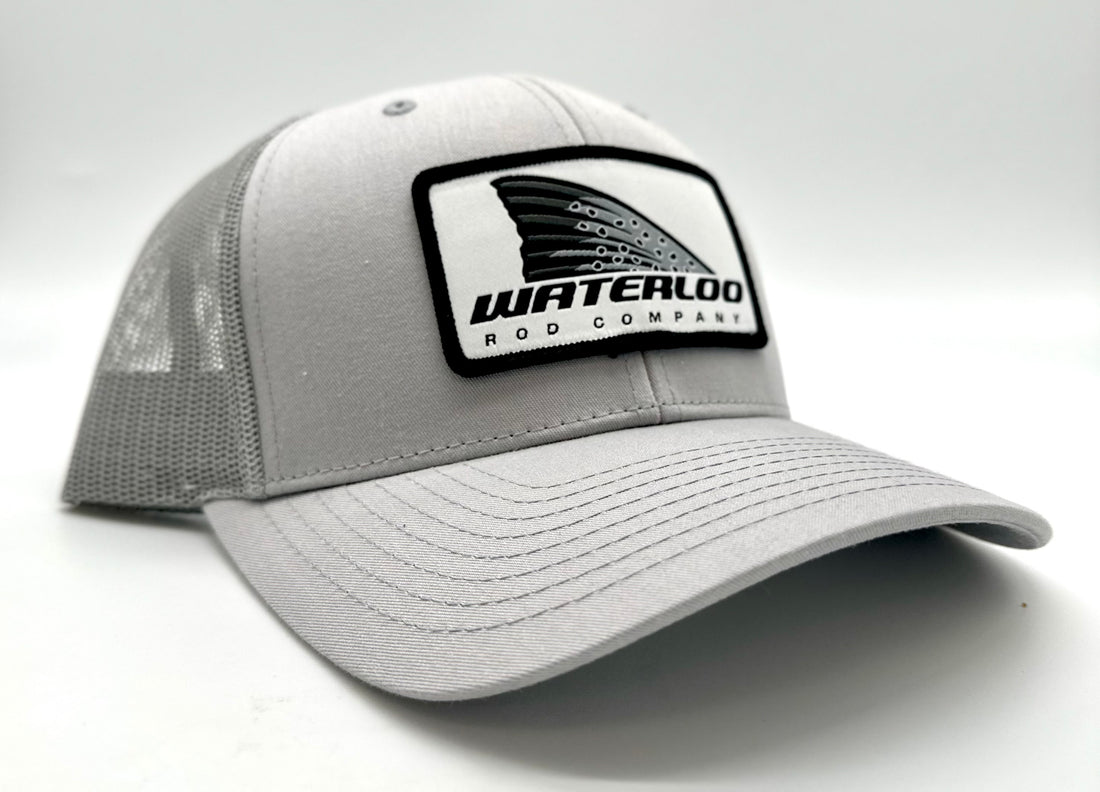 Waterloo Light Grey Cap - Trout Tails Up