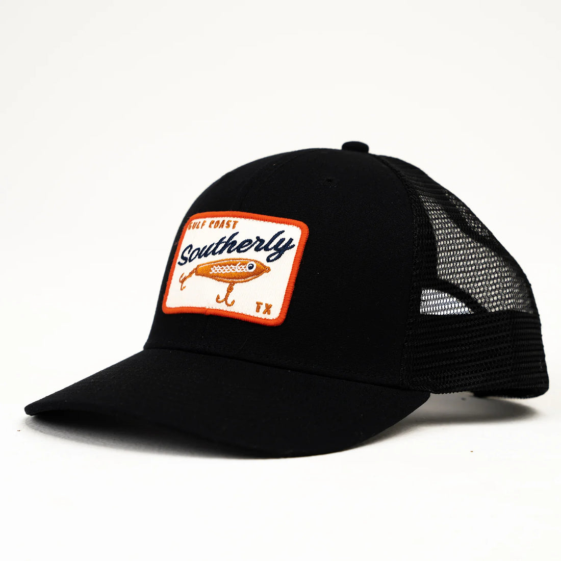 Southerly Lure Black Trucker Cap