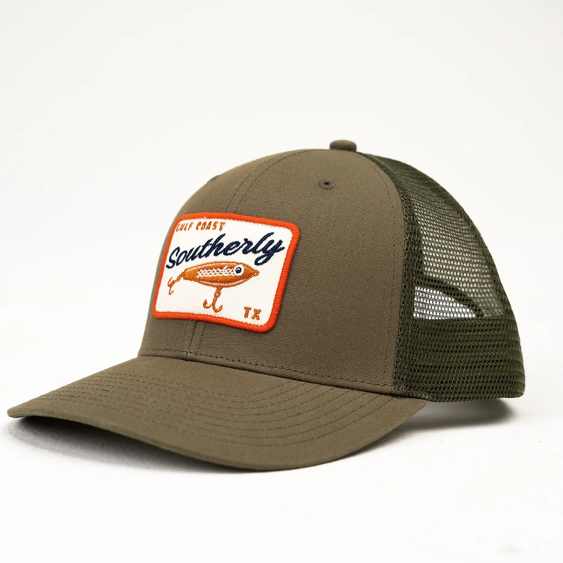 Southerly Lure Olive Trucker Cap