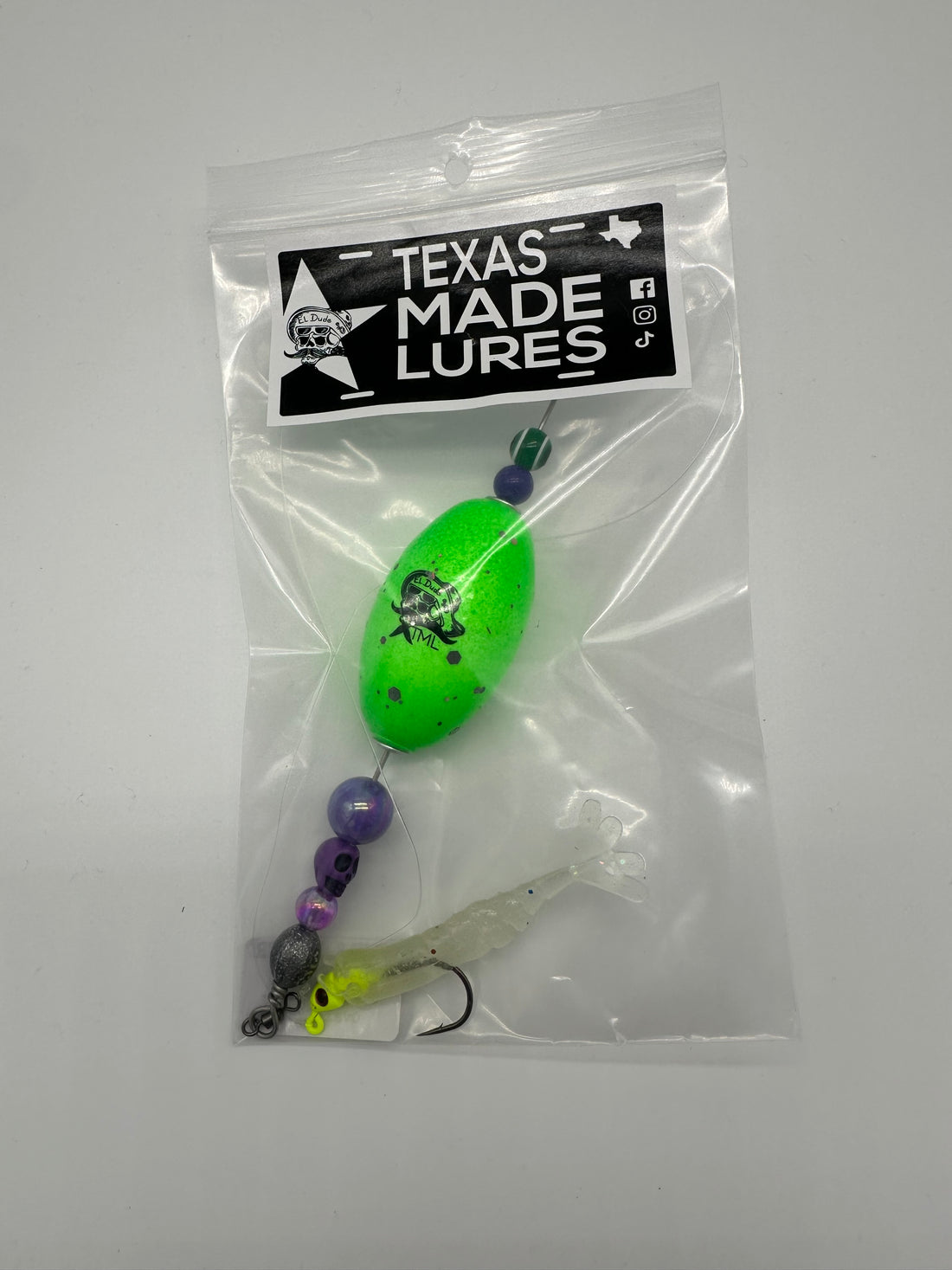 Texas Made Lures - Pre-Rigged Popping Cork With Bay Bugg