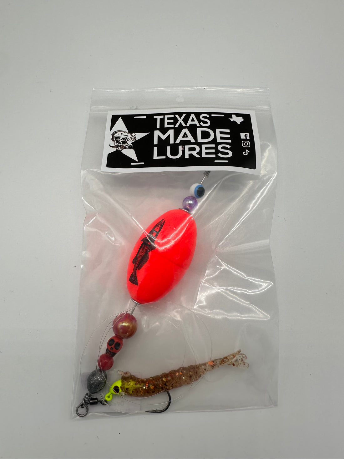 Texas Made Lures - Pre-Rigged Popping Cork With Bay Bugg