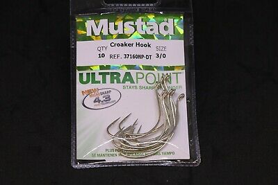 Mustad Croaker Hook 4/0 - 10pk